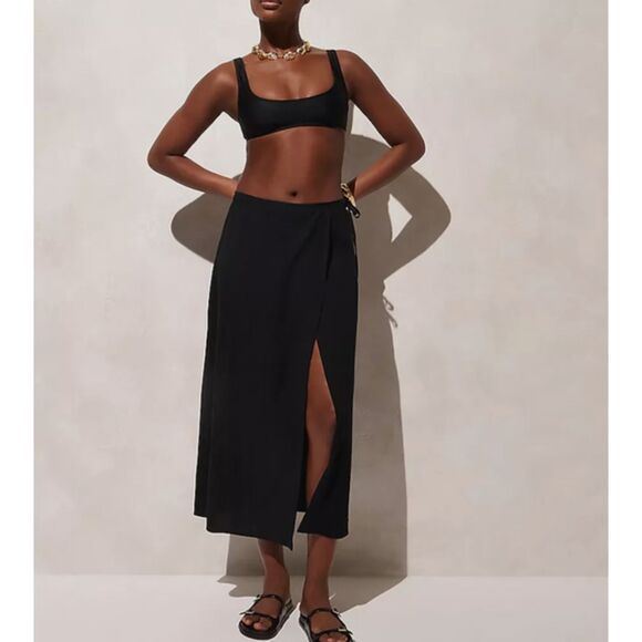 J. Crew Other - NWT J. Crew Side-tie beach skirt in airy gauze - Size M